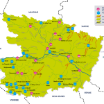 Réseau hydrographique du Maine-et-Loire